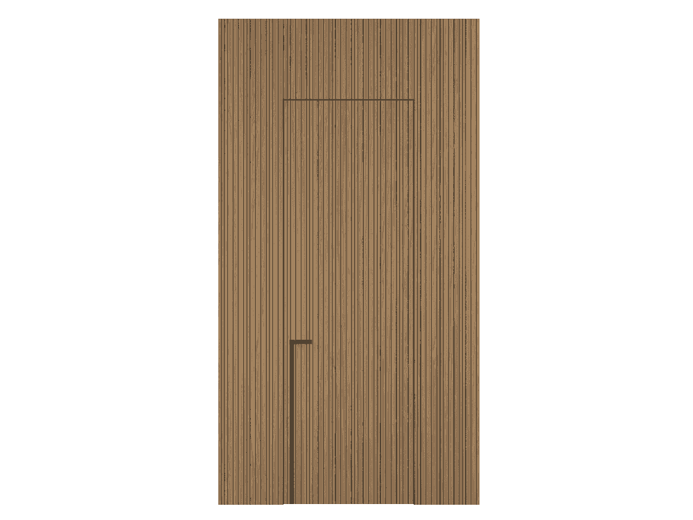 Панели для отделки стен Стеновая панель Радиальный шпон Naturwood Дуб миндальный матовый рифт. Цвет Дуб миндальный матовый рифт. Материал Радиальный шпон Naturwood. Коллекция Фрезерованные. Картинка.