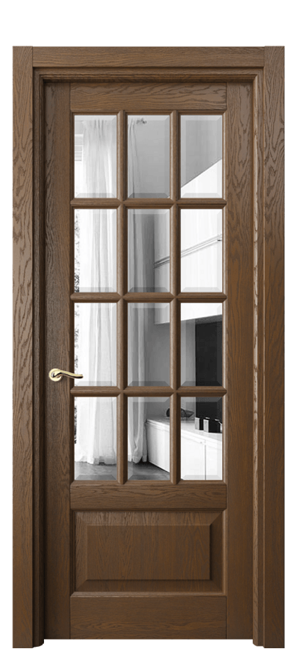 Дверь межкомнатная Лигнум 0728 Дуб королевский брашированный Двустороннее зеркало с фацетом, триплекс Гладкий наличник ДКР.Б Цена 1207170 AMD Наличники уже входят в базовый комплект. Фабрика дверей Волховец 8 (800) 551 43 19 Межкомнатная дверь Лигнум 0728 Дуб королевский брашированный Двустороннее зеркало с фацетом, триплекс Цена 1207170 AMD | Volhovec