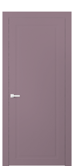 Дверь межкомнатная 8001 Пастельно-фиолетовый RAL 4009. Цвет RAL Пастельно-фиолетовый RAL 4009. Материал Гладкая эмаль. Коллекция Neo Classic. Картинка.