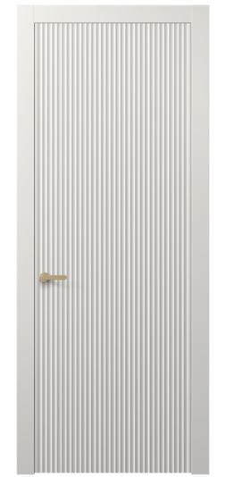 Дверь межкомнатная 8641 МСР . Цвет Матовый серый. Материал Гладкая эмаль. Коллекция Alba. Картинка.