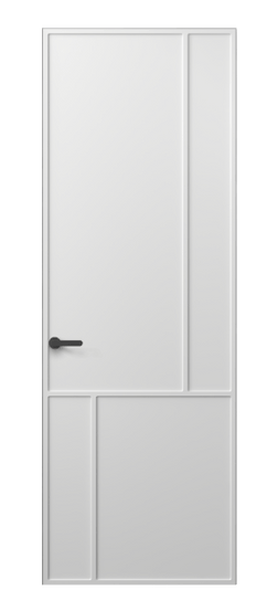 Дверь межкомнатная 8606 ГРН. Цвет Грунт под покраску. Материал Грунт под покраску. Коллекция Frame. Картинка.