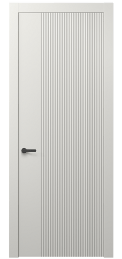 Дверь межкомнатная АКП 8623 МСР. Цвет Матовый серый. Материал Гладкая эмаль. Коллекция Dune. Картинка.