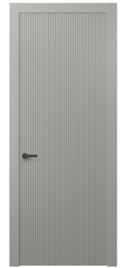 Дверь межкомнатная АКП 8621 МНСР. Цвет Матовый нейтральный серый. Материал Гладкая эмаль. Коллекция Dune. Картинка.