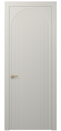 Дверь межкомнатная АКП 8648 МТСР. Цвет Матовый тёплый серый. Материал Гладкая эмаль. Коллекция Альба. Картинка.