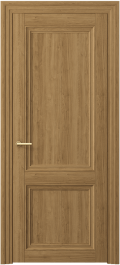 Дверь межкомнатная 2523 ГОР. Цвет Грецкий орех. Материал Ламинатин. Коллекция Centro. Картинка.
