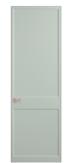 Дверь межкомнатная 7521 NCS S 1005-B80G. Цвет NCS NCS S 1005-B80G. Материал Гладкая эмаль. Коллекция Софтформ. Картинка.