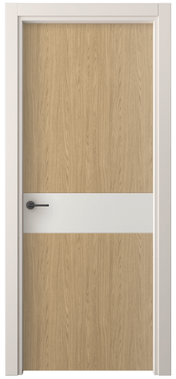 Дверь межкомнатная 4221 ЖМД. Цвет Жемчужный дуб. Материал Ламинатин. Коллекция Freedom. Картинка.