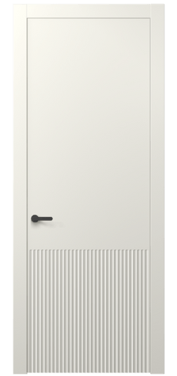 Дверь межкомнатная АКП 8645 МЖМ. Цвет Матовый жемчужный. Материал Гладкая эмаль. Коллекция Альба. Картинка.