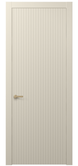 Дверь межкомнатная АКП 8641 МБСР. Цвет Матовый бежево-серый. Материал Гладкая эмаль. Коллекция Альба. Картинка.