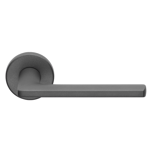 Ручки для межкомнатных дверей Ручка дверная Люче Пи. Цвет Антрацит. Коллекция Люче Пи. Фото. Ручки для дверей Ручка дверная Люче Пи. Цвет Антрацит. Коллекция Люче Пи. Картинка.